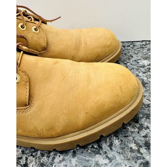 Timberland 19079 Leather Round Toe Lace Up Ankle Work Mens Boots Size 11 Wheat main image 4